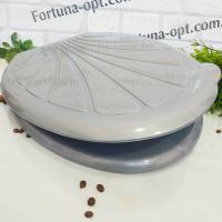 Крышка на унитаз пластиковая Украина серая (З) 1312/7 ✅ базовая цена 155.40 грн. ✔ Опт ✔ Акции ✔ Заходите! - Интернет-магазин Fortuna-opt.com.ua.