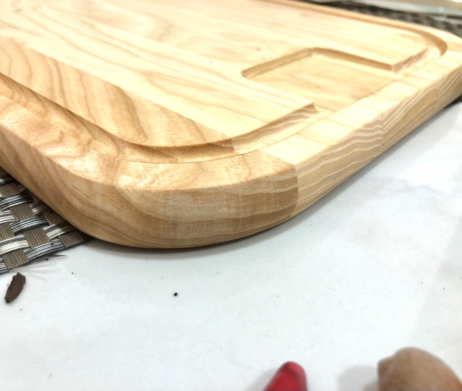 Доска разделочная Ясень с ручкой 20*35 см 2035яср ✅ базовая цена 129.47 грн. ✔ Опт ✔ Скидки ✔ Заходите! - Интернет-магазин ✅ Фортуна-опт ✅