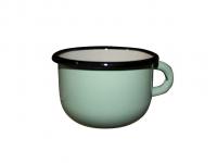 Кружка эмалированная 0,25л 0102/4 Мятная прохлада ➜ Оптом и в розницу ✅ актуальная цена -Интернет магазин ✅Фортуна✅