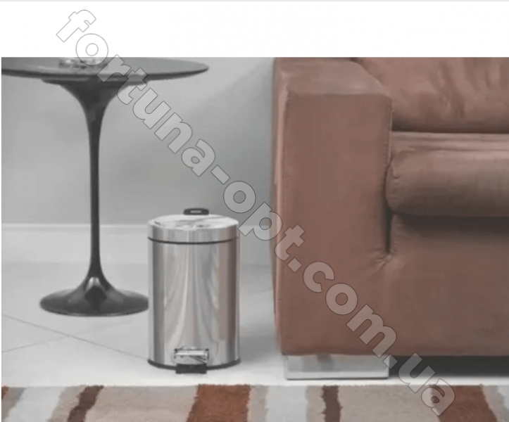 Ведро нержавеющее с педалью A-Plus - 1297 (3 л) ✅базовая цена $5.68 ✔ Опт ✔ Скидки ✔ Заходите! - Интернет-магазин ✅ Фортуна-опт ✅