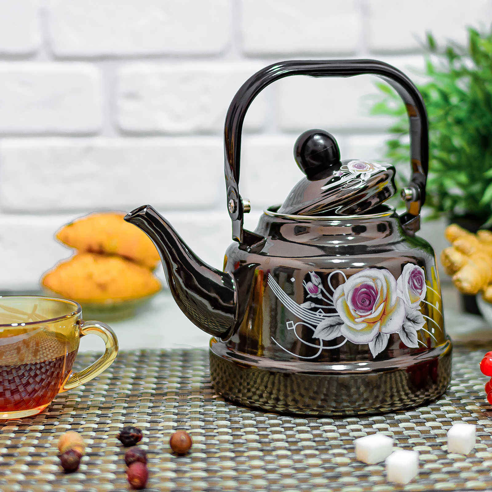 Чайник эмалированный 1,7 л Benson BN - 105 ✅ базовая цена $10.74 ✔ Опт ✔ Скидки ✔ Заходите! - Интернет-магазин ✅ Фортуна-опт ✅