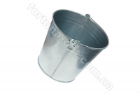 Ведро оцинкованное двухшовное 12 л - 0115  ✅ базовая цена 54.98 грн. ✔ Опт ✔ Акции ✔ Заходите! - Интернет-магазин Fortuna-opt.com.ua.