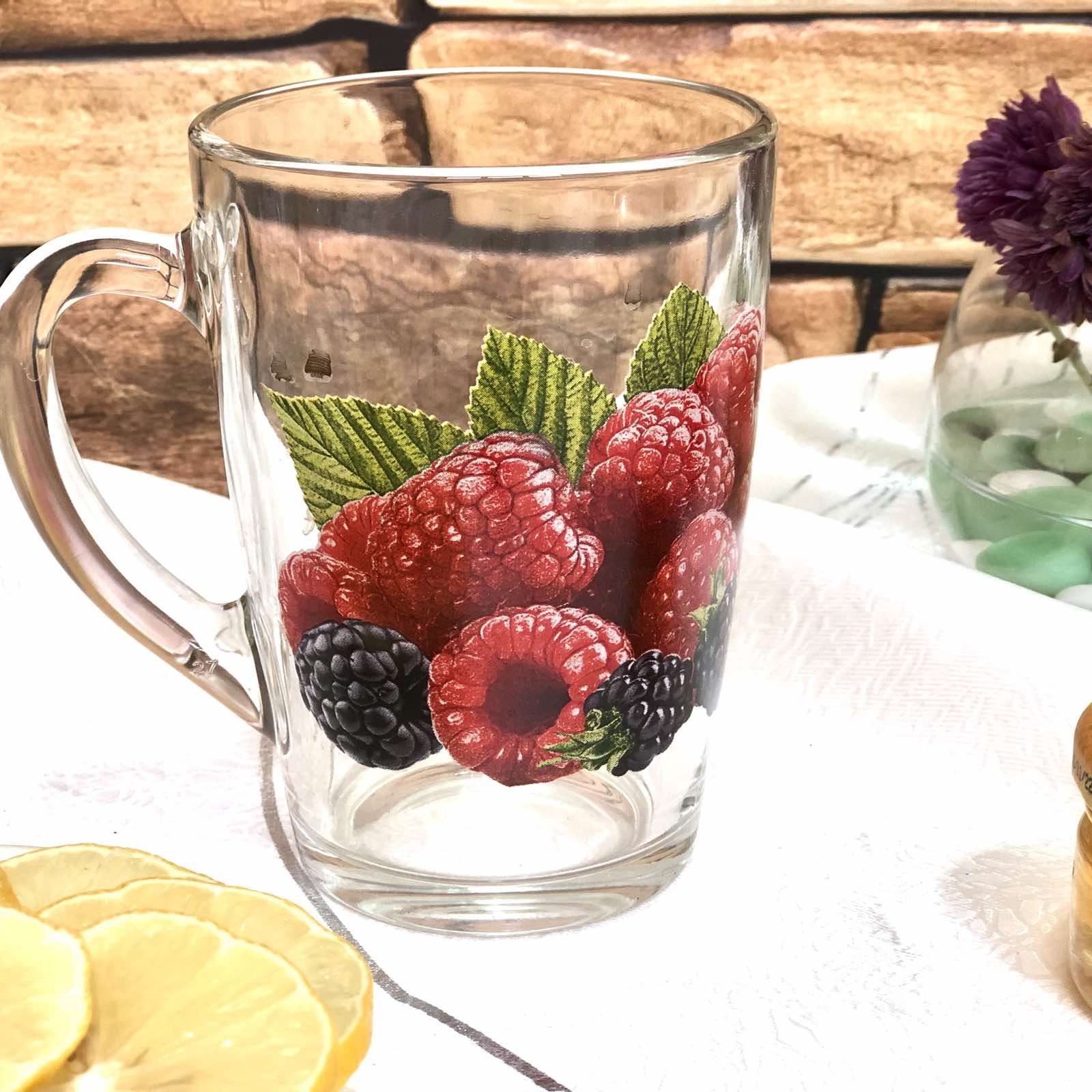 Чашка стекло 300 мл Капучино фрукты 8142 ✅ базовая цена 27.71 грн. ✔ Опт ✔ Скидки ✔ Заходите! - Интернет-магазин ✅ Фортуна-опт ✅