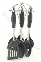 Набор тефлоновый кухонных принадлежностей A-Plus - 1450 (7 предметов) ✅базовая цена $7.76 ✔ Опт ✔ Акции ✔ Заходите! - Интернет-магазин Fortuna-opt.com.ua.