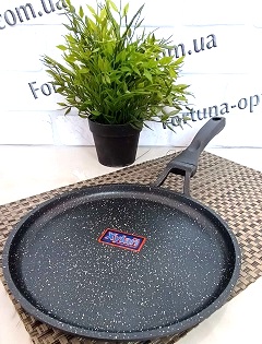 Сковорода для блинов 24 см гранитное покрытие А-Plus - 1485 ✅ базовая цена $9.87 ✔ Опт ✔ Скидки ✔ Заходите! - Интернет-магазин ✅ Фортуна-опт ✅