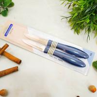 Нож для овощей 76 мм 2 шт/набор Трамонтина COR & COR синяя ручка 23461/233 ✅ базовая цена 165.17 грн. ✔ Опт ✔ Акции ✔ Заходите! - Интернет-магазин Fortuna-opt.com.ua.