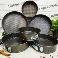 Набор круглых форм для выпечки A-Plus - 1279 (6 шт) ➜ Оптом и в розницу ✅ актуальная цена -Интернет магазин ✅ Фортуна ✅