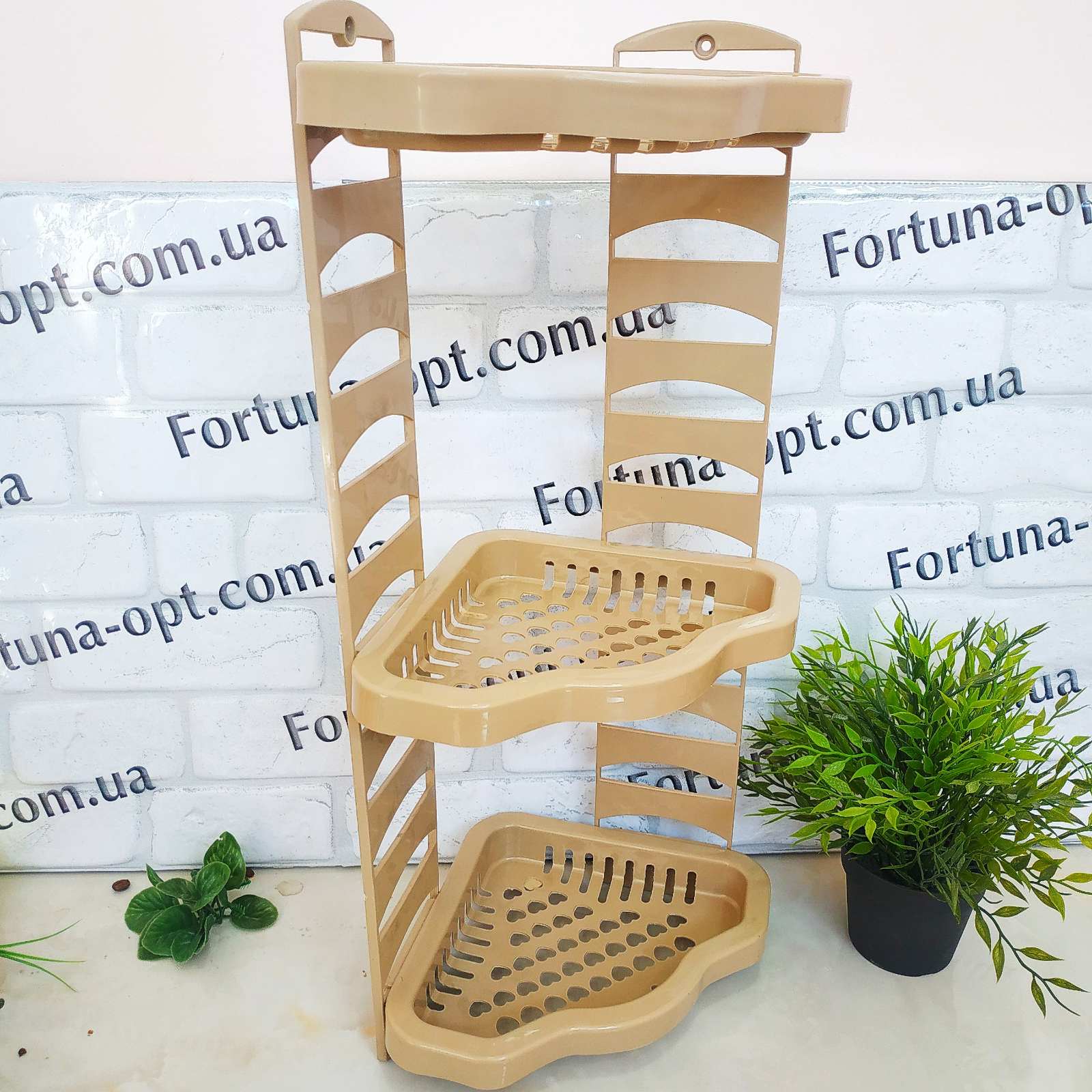 Полка для ванной угловая 3-я ПА 0749 ✅ базовая цена 125.58 грн. ✔ Опт ✔ Скидки ✔ Заходите! - Интернет-магазин ✅ Фортуна-опт ✅