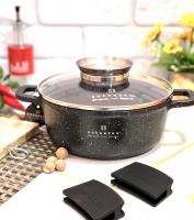 Казан - кастрюля с крышкой Edenberg EB - 8118 - 4,4 л - 24 см ✅ базовая цена $26.34 ✔ Опт ✔ Акции ✔ Заходите! - Интернет-магазин Fortuna-opt.com.ua.