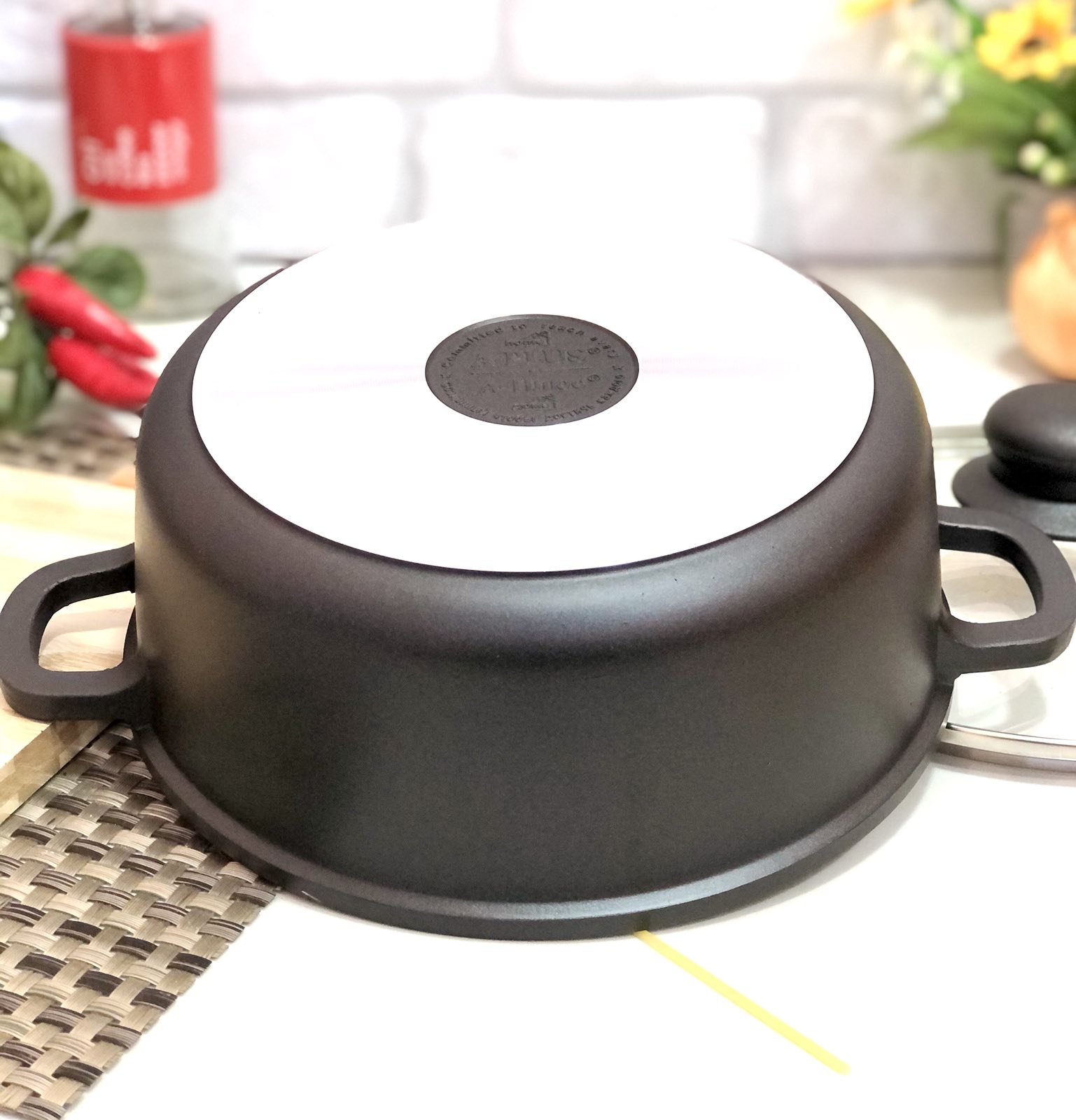 Казан с антипригарным покрытием A-Plus - 1992 - 3,2 л - 24 см ✅ базовая цена $16.46 ✔ Опт ✔ Скидки ✔ Заходите! - Интернет-магазин ✅ Фортуна-опт ✅