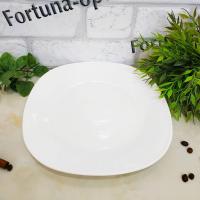 Тарелка стеклокерамическая №10,5 Белая 1856 ➜ Оптом и в розницу ✅ актуальная цена -Интернет магазин ✅ Фортуна ✅
