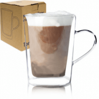 Чашка стекло 350 мл двойн.стенка Торре 201-14 ✅ базовая цена 150.96 грн. ✔ Опт ✔ Акции ✔ Заходите! - Интернет-магазин Fortuna-opt.com.ua.