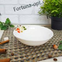 Салатник "6" стеклокерамический Роза-бутик 30059-203 ➜ Оптом и в розницу ✅ актуальная цена -Интернет магазин ✅ Фортуна ✅