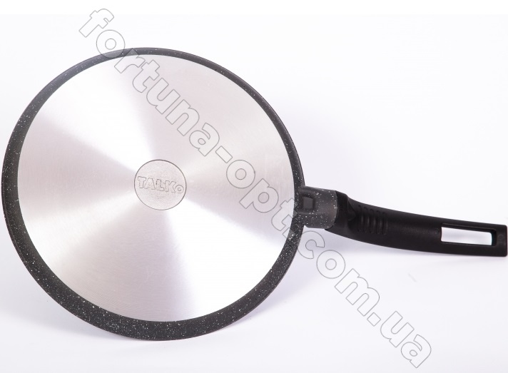 Сковорода блинная Талко Веста 24 см с антипригарным покрытием светло-серый гранит (AA 5124) ✅ базовая цена 245.99 грн. ✔ Опт ✔ Скидки ✔ Заходите! - Интернет-магазин ✅ Фортуна-опт ✅
