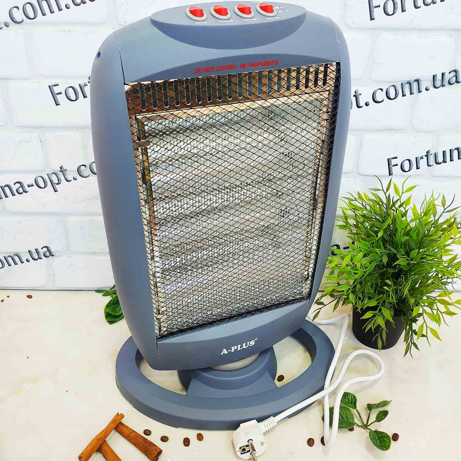 Электрообогреватель галогеновый А-Плюс - 1990 (400/800/1200Вт) ✅ базовая цена $21.74 ✔ Опт ✔ Скидки ✔ Заходите! - Интернет-магазин ✅ Фортуна-опт ✅