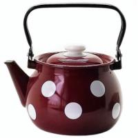 Чайник эмалированный 2,5л 2710/4 Белый горох ✅ базовая цена 394.97 грн. ✔ Опт ✔ Акции ✔ Заходите! - Интернет-магазин Fortuna-opt.com.ua.