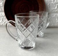 Набор чашек стекло 230 мл Лайт Кроун  6 предметов 6235 ➜ Оптом и в розницу ✅ актуальная цена - Интернет магазин ✅ Фортуна ✅