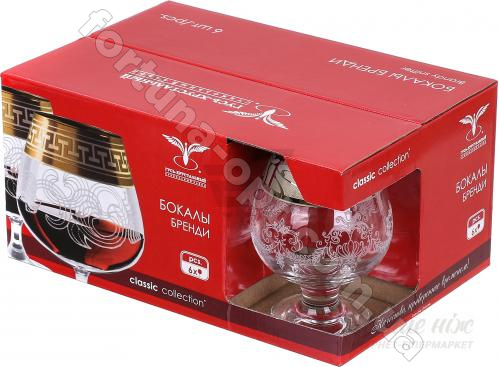 Набор бокалов для коньяка Мускат GE 05-188 ➜ Оптом и в розницу ✅ актуальная цена -Интернет магазин ✅  Фортуна ✅
