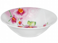 Салатник фарфор №7 Орхидея - 3078-03 ➜ Оптом и в розницу ✅ актуальная цена - Интернет магазин ✅ Фортуна ✅