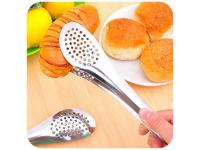 Щипцы нержавеющие кухонные овал 304/2 (ш1 1-418) ➜ Оптом и в розницу ✅ актуальная цена -Интернет магазин ✅ Фортуна ✅