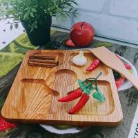 Менажница Ясень 25см квадратная 5 секций 0132 ✅ базовая цена 197.14 грн. ✔ Опт ✔ Акции ✔ Заходите! - Интернет-магазин Fortuna-opt.com.ua.