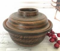 Горшок в духовку из красной глины 450 мл Факир - 2833 ✅ базовая цена 298.37 грн. ✔ Опт ✔ Акции ✔ Заходите! - Интернет-магазин Fortuna-opt.com.ua.