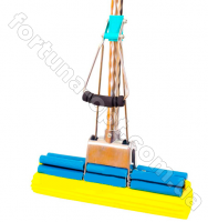 Швабра с двойным отжимом и телескопической ручкой из нержавеющей стали - 2028 ➜ Оптом и в розницу ✅ актуальная цена -Интернет магазин ✅ Фортуна ✅