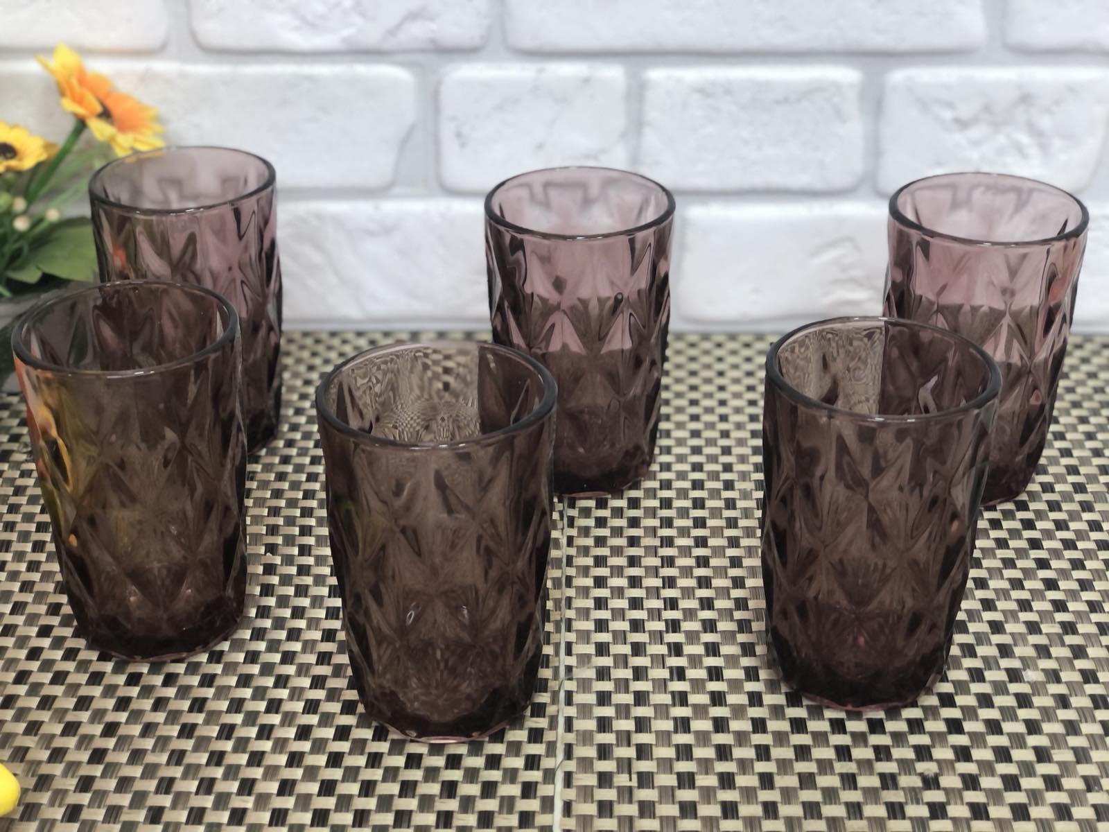 Стакан 350 гр Purple Red 6 шт/наб A-Plus - 9014  ✅ базовая цена $11.30 ✔ Опт ✔ Скидки ✔ Заходите! - Интернет-магазин ✅ Фортуна-опт ✅