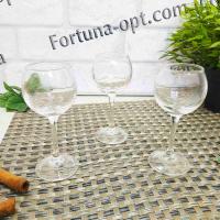 Рюмки "Эдем " 3шт/набор на ножке 14с1802 ➜ Оптом и в розницу ✅ актуальная цена -Интернет магазин ✅ Фортуна ✅ 