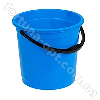 Ведро пластиковое 12 л без крышки цветное - 0753 ✅базовая цена 43.57 грн. ✔ Опт ✔ Скидки ✔ Заходите! - Интернет-магазин ✅ Фортуна-опт ✅