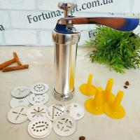 Шприц кондитерский нержавеющий с насадками Benson - 915➜ Оптом и в розницу ✅ актуальная цена -Интернет магазин ✅ Фортуна ✅