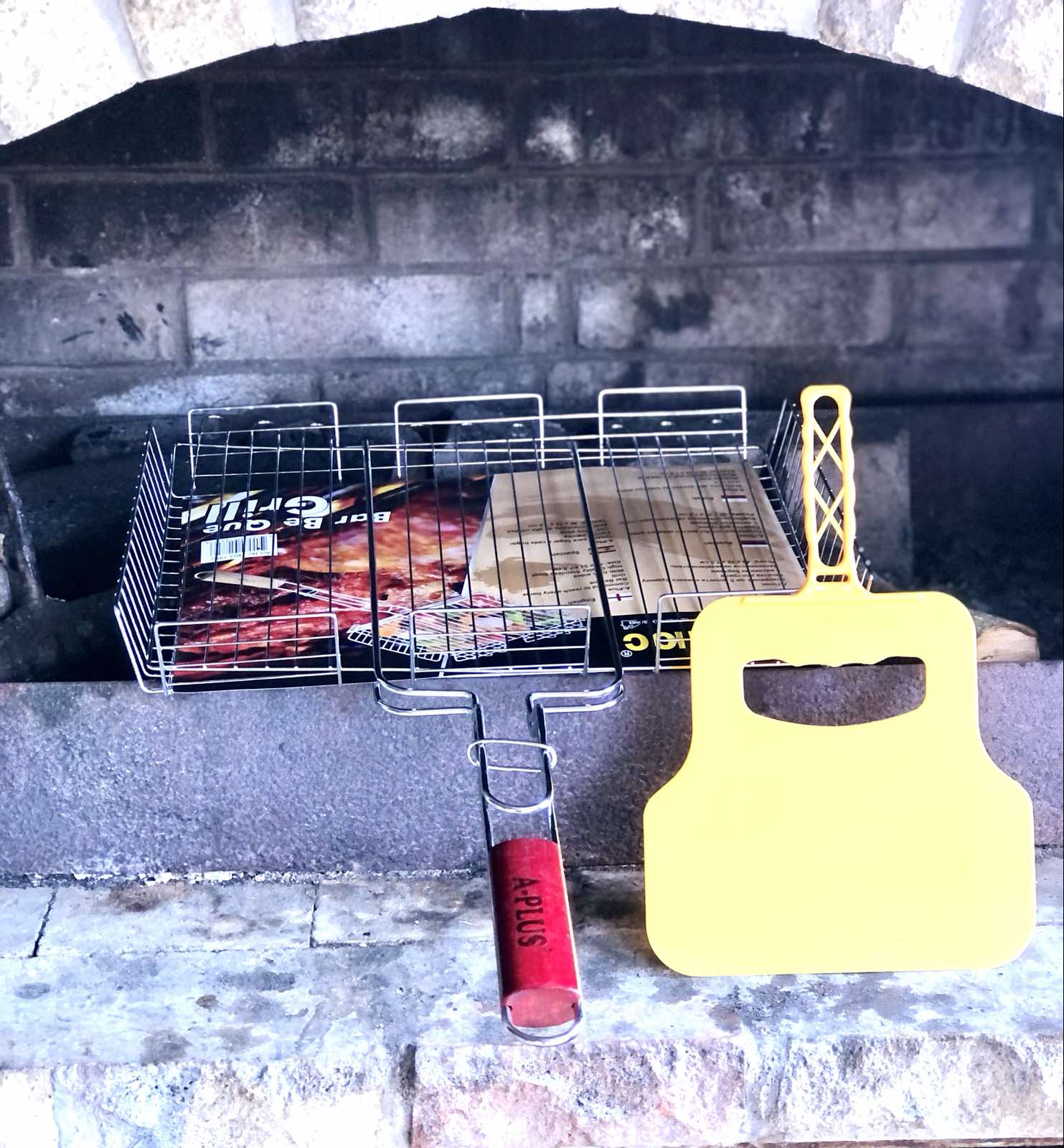 Решетка для барбекю A-Plus - 1882 (40*32*7,5 см) ✅ базовая цена $6.03 ✔ Опт ✔ Скидки ✔ Заходите! - Интернет-магазин ✅ Фортуна-опт ✅