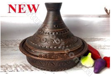 Таджин татарский из красной глины -2956 ➜ Оптом и в розницу ✅ актуальная цена - Интернет магазин ✅ Фортуна ✅