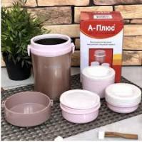 Термос пищевой с судочками (А-Плюс) - 1669 ➜ базовая цена $9.73 ✅ -Интернет-магазин ✅ Фортуна ✅