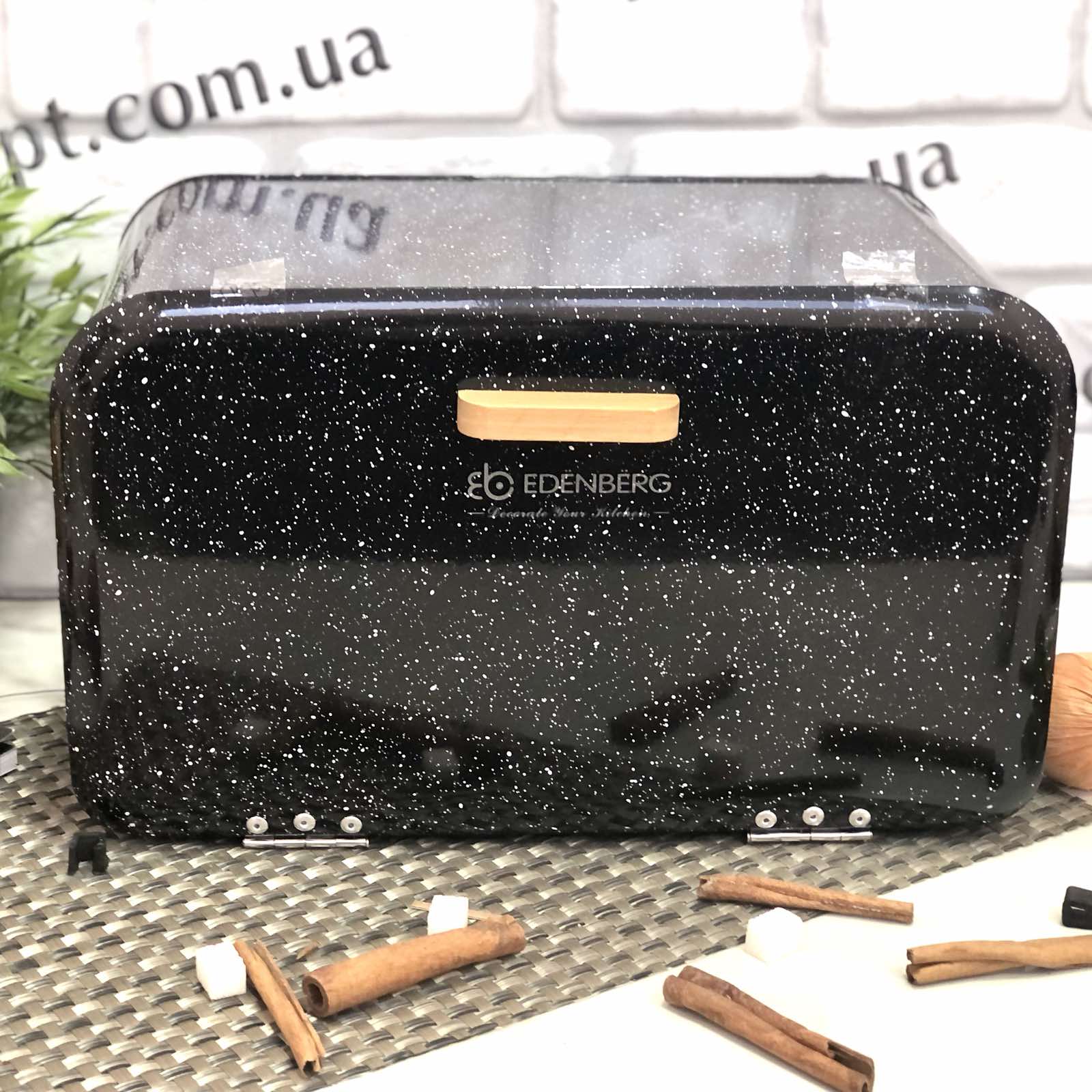 Хлебница из нержавеющей стали Edenberg EB - 133 ✅ базовая цена $22.86 ✔ Опт ✔ Скидки ✔ Заходите! - Интернет-магазин ✅ Фортуна-опт ✅ 