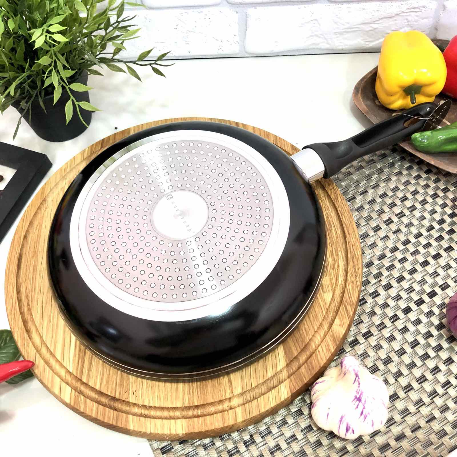 Сковорода с 3-х слойным мраморным покрытием Edenberg EB - 757 - 26 см ✅ базовая цена $8.24 ✔ Опт ✔ Скидки ✔ Заходите! - Интернет-магазин ✅ Фортуна-опт ✅