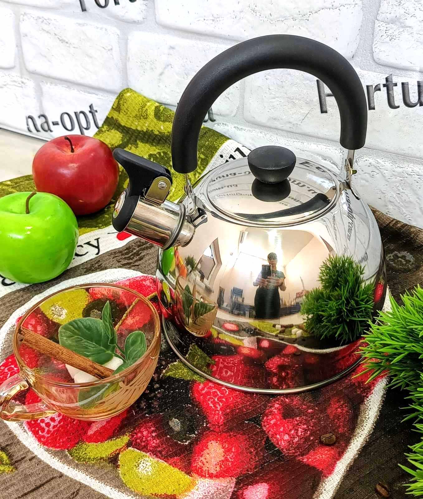 Чайник  3531 2л Stenson одинарное дно ✅ базовая цена $6.23 ✔ Опт ✔ Скидки ✔ Заходите! - Интернет-магазин ✅ Фортуна-опт ✅