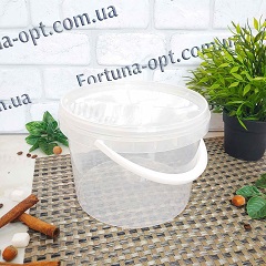 Ведро полипропиленовое 5 л  0498 ✅ базовая цена 41.25 грн. ✔ Опт ✔ Скидки ✔ Заходите! - Интернет-магазин ✅Фортуна-опт ✅