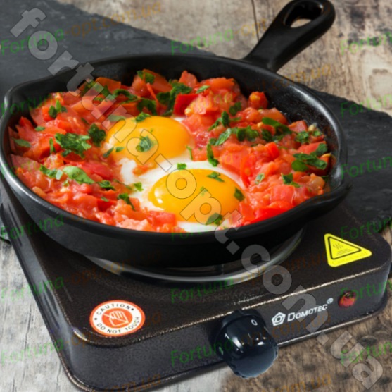 Электрическая плита с одной конфоркой Domotec  - 5801 (1000 Вт) ✅ базовая цена $9.54 ✔ Опт ✔ Скидки ✔ Заходите! - Интернет-магазин ✅ Фортуна-опт ✅