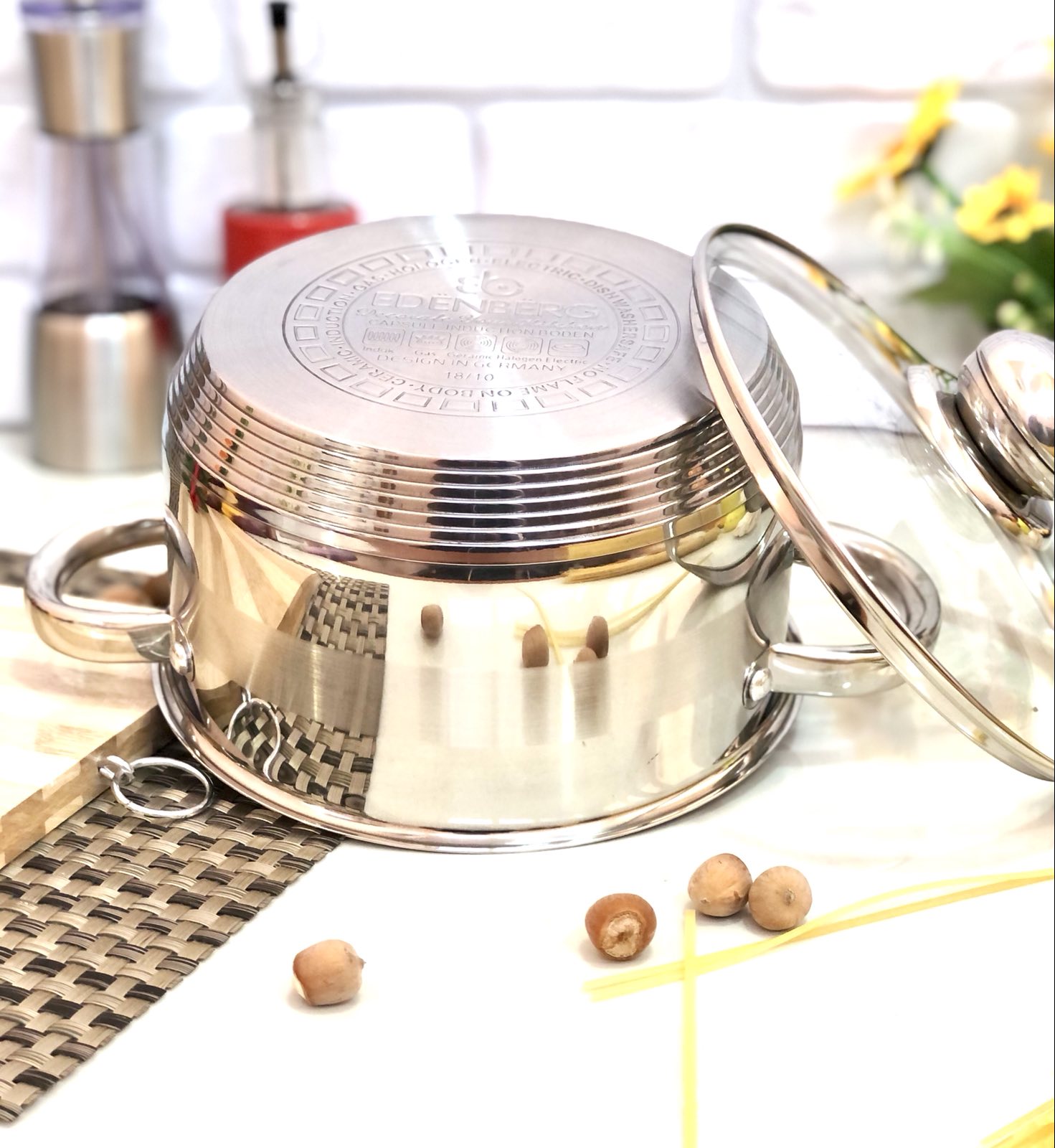 Кастрюля нержавеющая Edenberg EB - 3002 - 1л ✅ базовая цена $11.60 ✔ Опт ✔ Скидки ✔ Заходите! - Интернет-магазин ✅ Фортуна-опт ✅