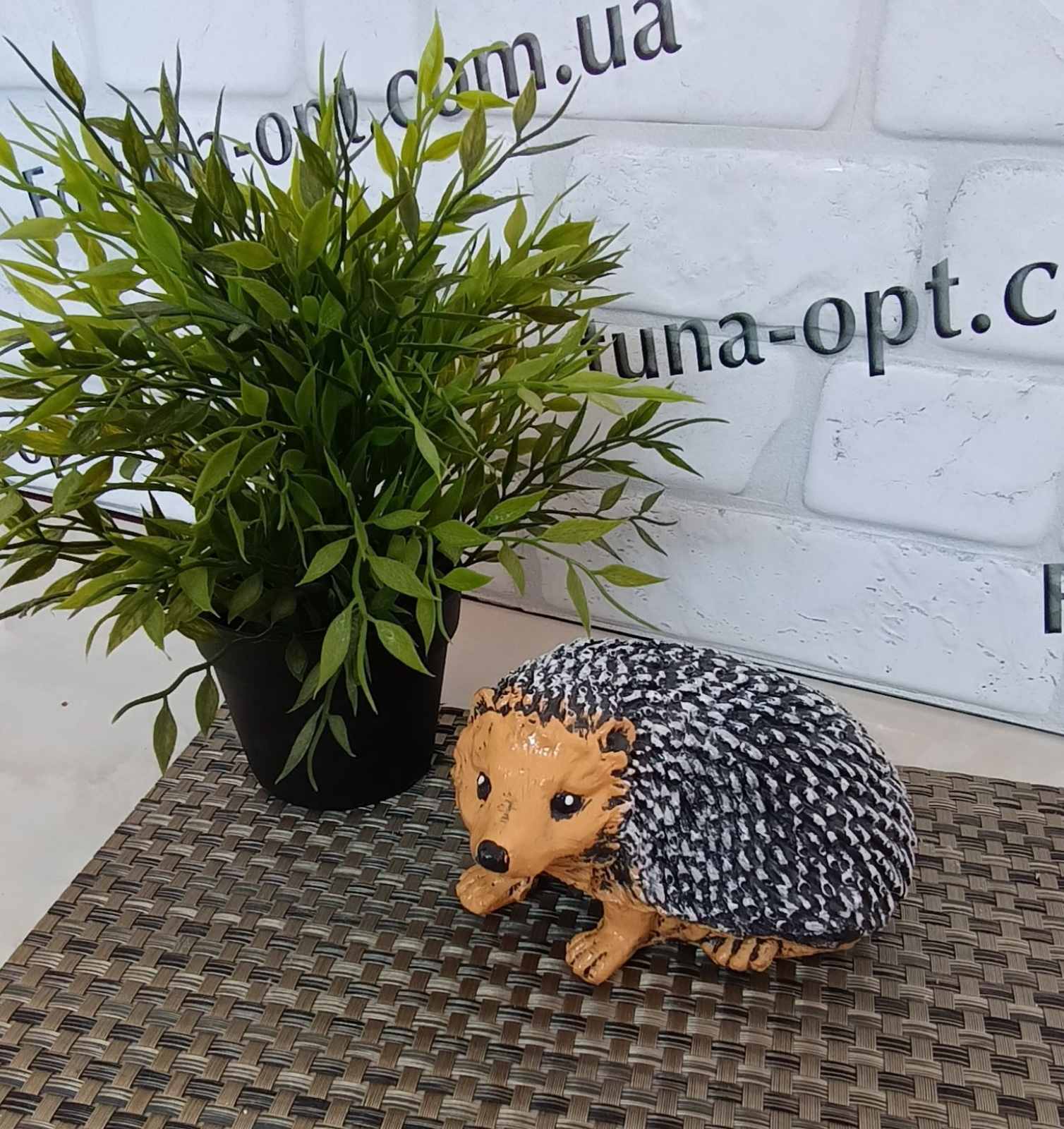  Ежик Сеня рисованный гипс 1410 ✅ базовая цена 115.44 грн. ✔ Опт ✔ Скидки ✔ Заходите! - Интернет-магазин ✅ Фортуна-опт ✅