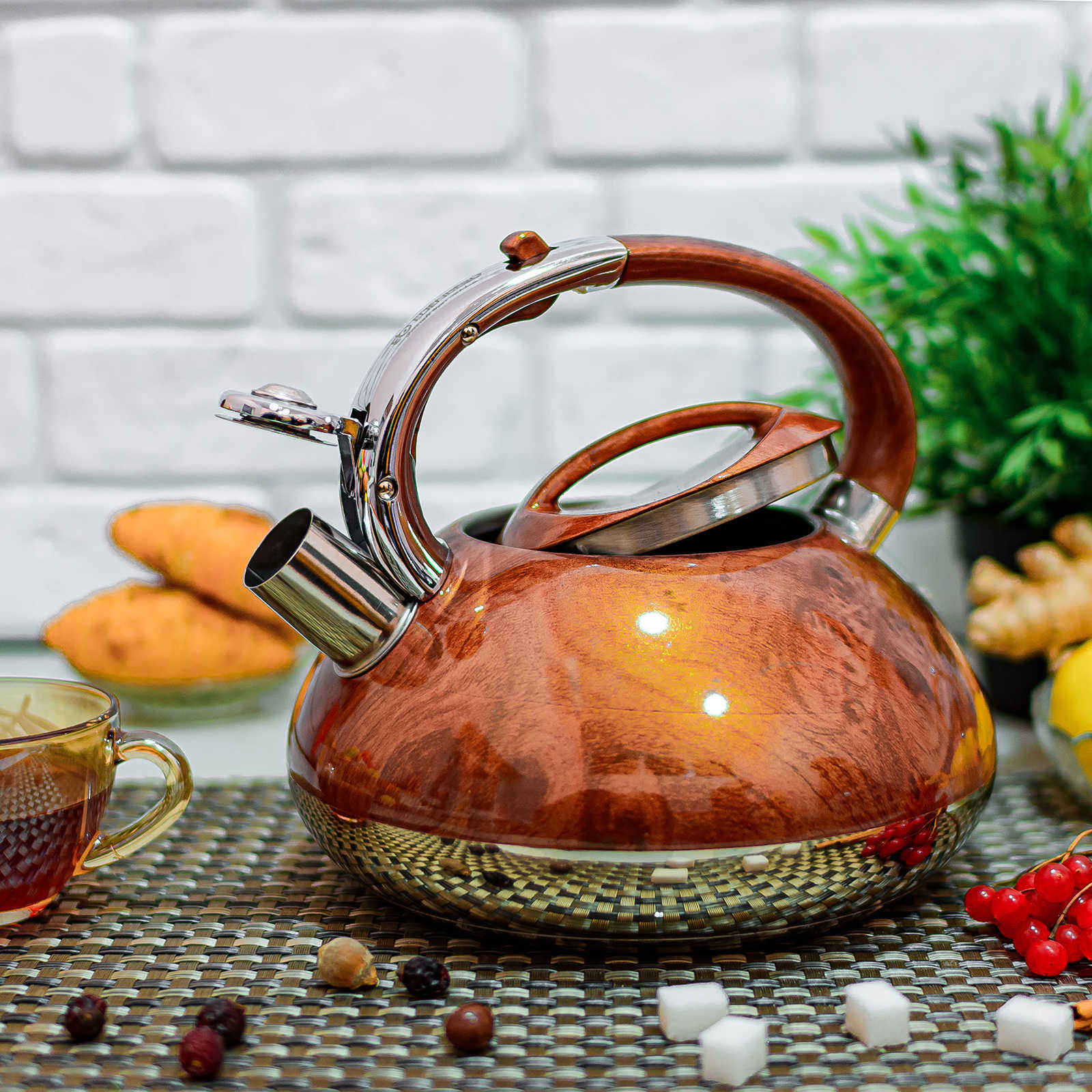 Чайник со свистком Edenberg 3 л EB - 1959 ✅ базовая цена $20.32 ✔ Опт ✔ Скидки ✔ Заходите! - Интернет-магазин ✅ Фортуна-опт ✅