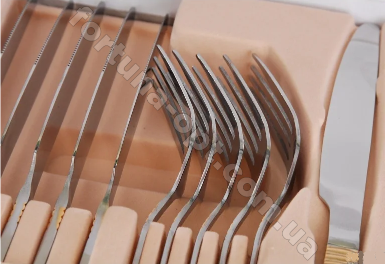 Столовый набор 24 предмета A-Plus - 1415  ✅ базовая цена $19.91 ✔ Опт ✔ Скидки ✔ Заходите! - Интернет-магазин ✅ Фортуна-опт ✅