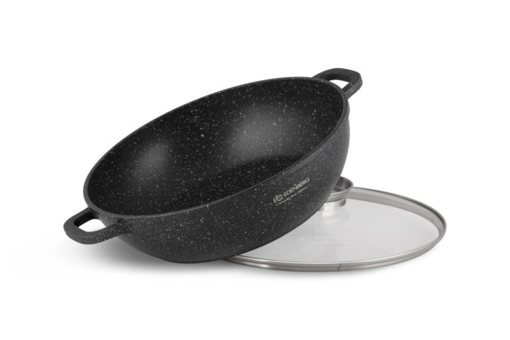 Сковорода-сотейник мраморный с крышкой 28 см 3,3 л Edenberg EB - 8134  ✅ базовая цена $24.02 ✔ Опт ✔ Скидки ✔ Заходите! - Интернет-магазин ✅ Фортуна-опт ✅