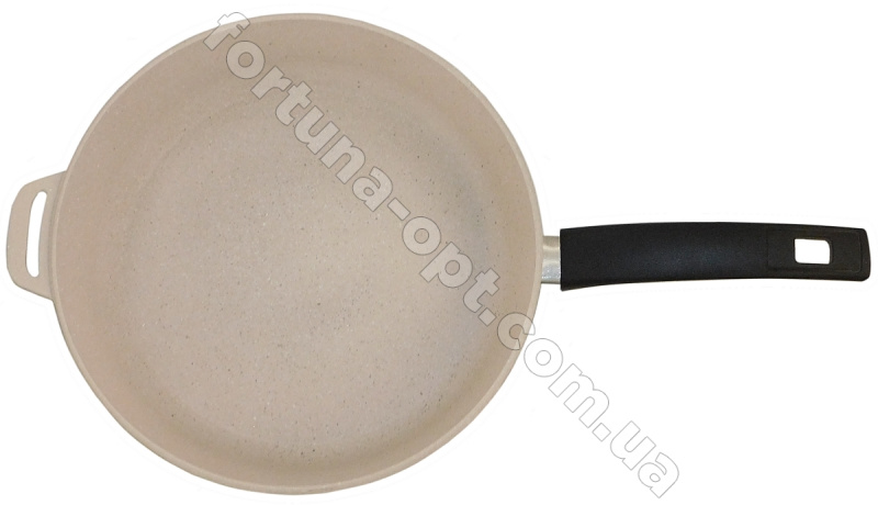 Сковорода антиприг.покрытие (св.-серый гранит) 28см со стекл. крышкой АА 50283 Талко ✅ базовая цена 579.90 грн. ✔ Опт ✔ Скидки ✔ Заходите! - Интернет-магазин ✅ Фортуна-опт ✅