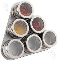 Набор специй на магнитном основании 6 предметов Edenberg EB - 3499 ➜ Оптом и в розницу ✅ актуальная цена -Интернет магазин ✅ Фортуна ✅