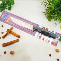 Нож для мяса 152 мм Трамонтина PLENUS с черной ручкой в индивидуальном блистере 23423/106 ✅ базовая цена 201.14 грн. ✔ Опт ✔ Акции ✔ Заходите! - Интернет-магазин Fortuna-opt.com.ua.