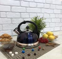 Чайник из нержавеющей стали 2,5 л A-Plus - 1237➜Опотом и в розницу✅актуальная цена -Интернет магазин ✅Фортуна✅