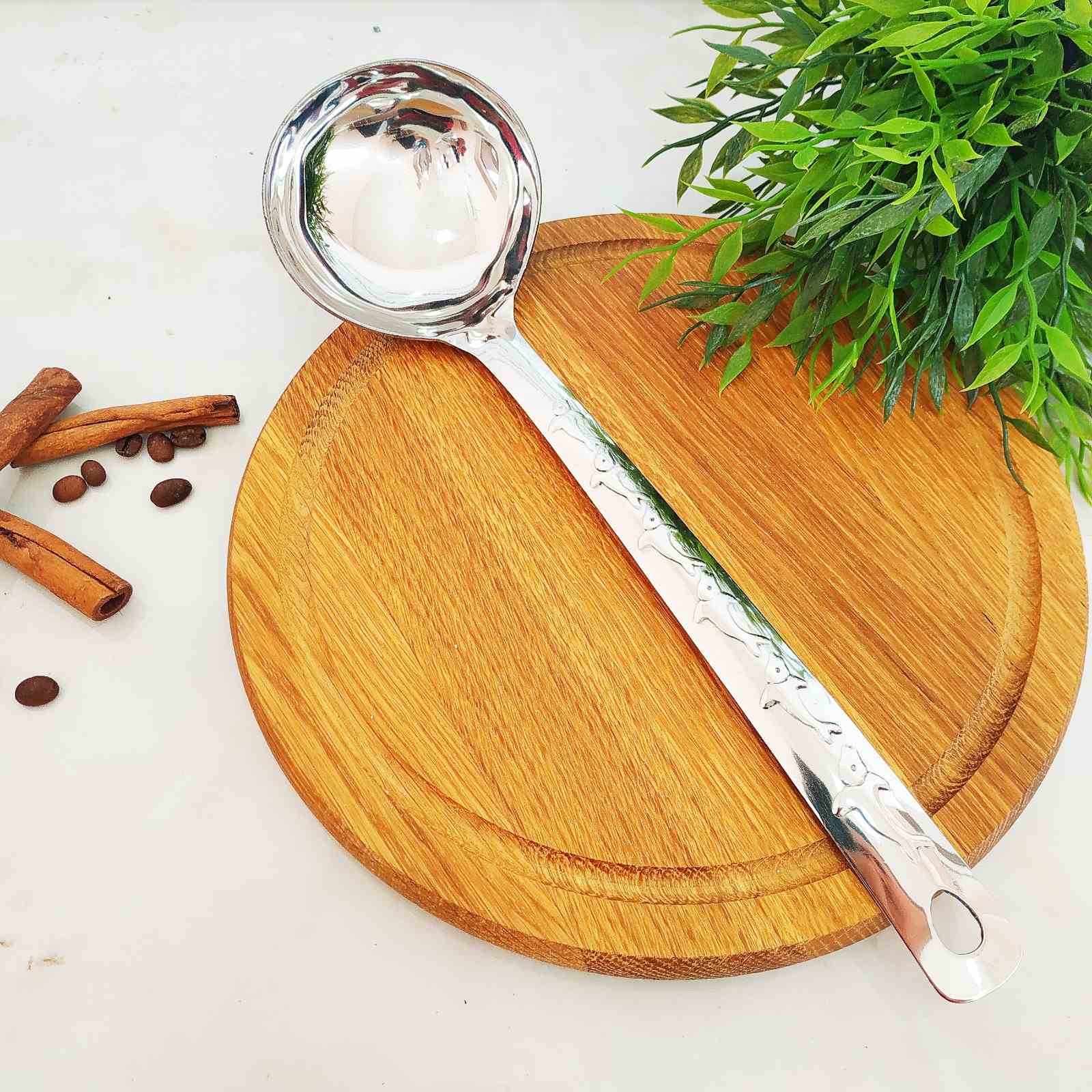 Половник кухонный из нержавеющей стали A-Plus - 0141 ✅ базовая цена $1.08 ✔ Опт ✔ Скидки ✔ Заходите! - Интернет-магазин ✅ Фортуна-опт ✅