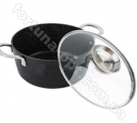 Кастрюля-казан чеканный Edenberg EB - 3965 - 4,6 л - 24 см ✅ базовая цена $20.94 ✔ Опт ✔ Акции ✔ Заходите! - Интернет-магазин Fortuna-opt.com.ua.